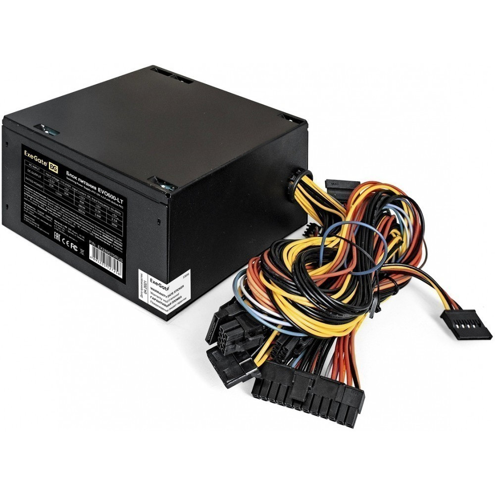 Блок питания ExeGate EVO800-LT EX289069RUS-S 800 Вт - миниатюра 6