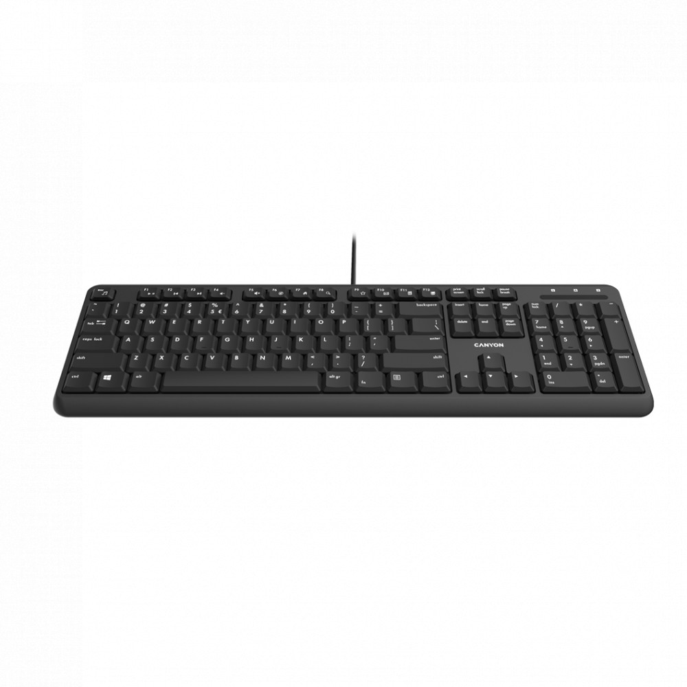 Клавиатура Canyon CNS-HKB02-RU Проводная, USB - миниатюра 5