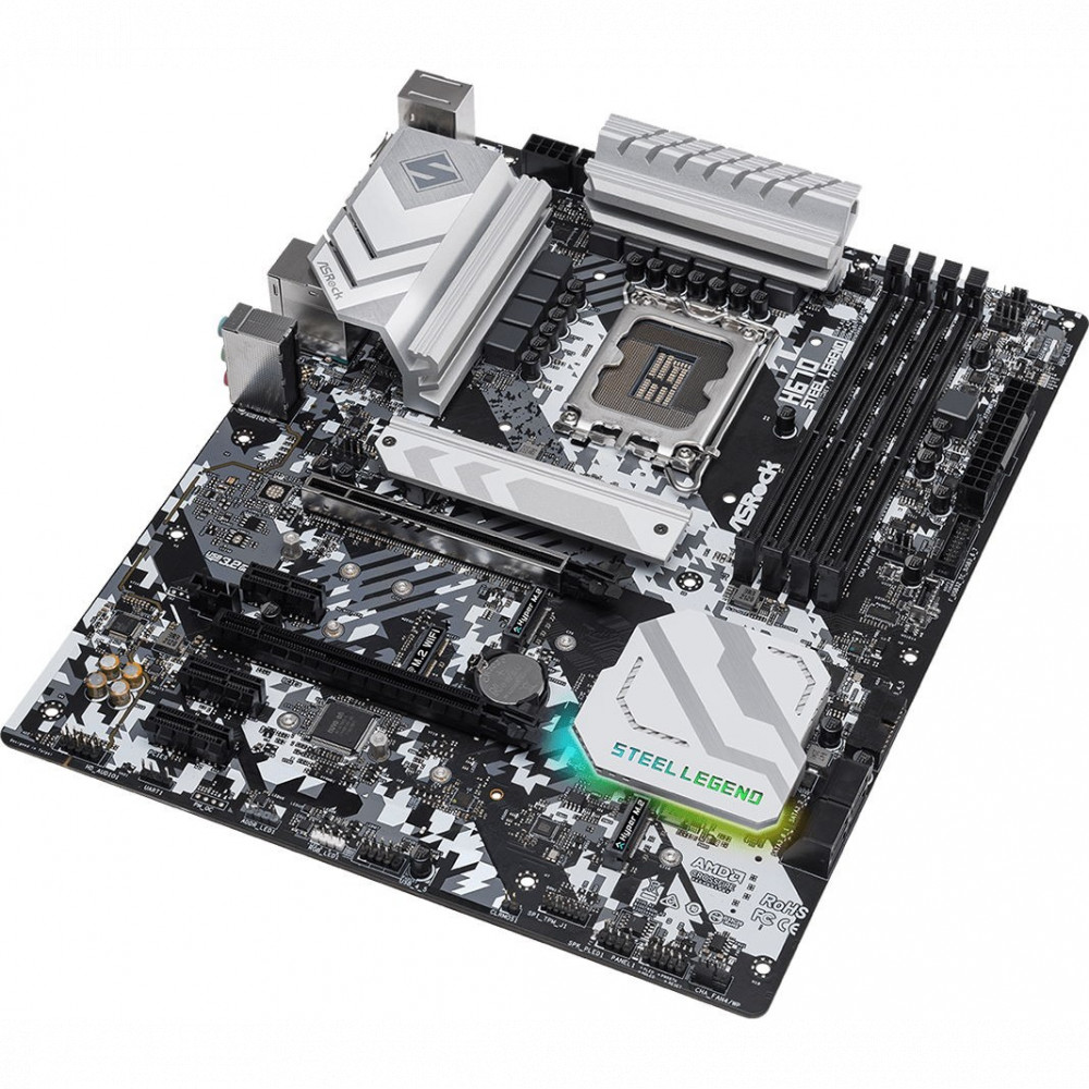 Материнская плата ASRock H670 STEEL LEGEND ATX, LGA 1700 - миниатюра 7