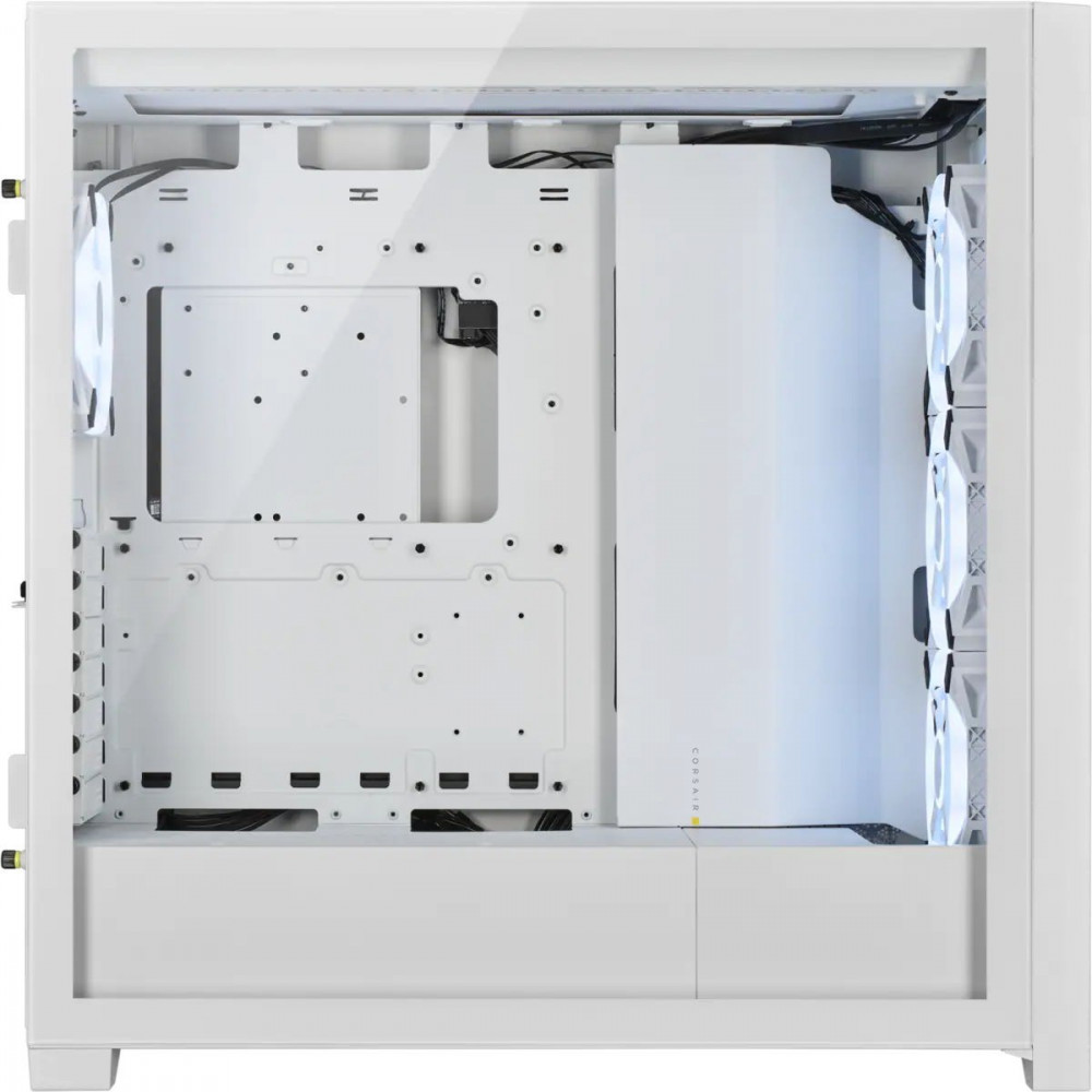 Корпус Corsair iCUE 5000X RGB QL Edition White CC-9011233-WW Mid-Tower - миниатюра 6