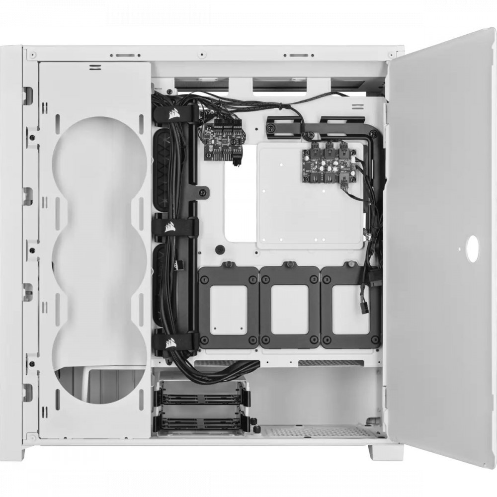Корпус Corsair iCUE 5000X RGB QL Edition White CC-9011233-WW Mid-Tower - миниатюра 8
