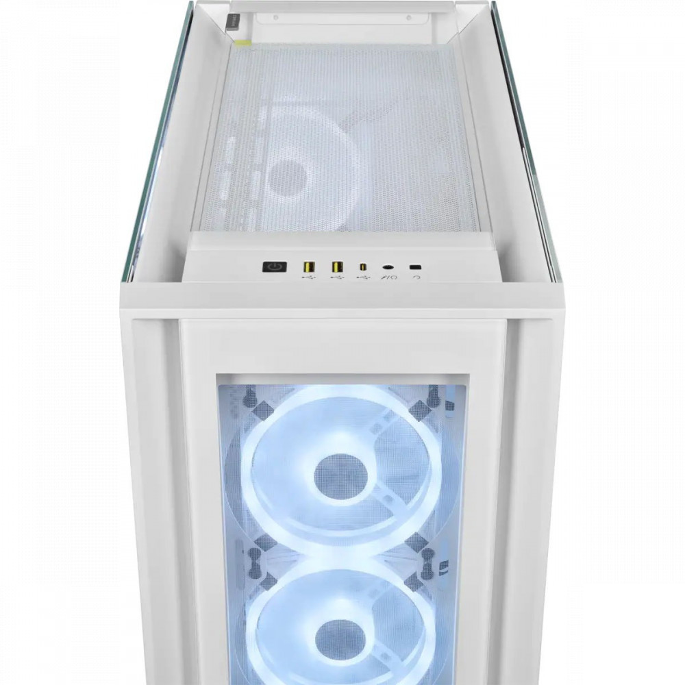 Корпус Corsair iCUE 5000X RGB QL Edition White CC-9011233-WW Mid-Tower - миниатюра 7