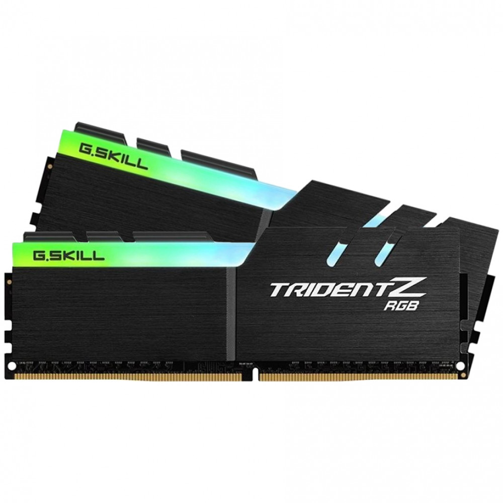 ОЗУ G.Skill Trident Z RGB 32GB F4-3200C16D-32GTZR DIMM, DDR4, 32 Гб (2 х 16 Гб), 3200 МГц - миниатюра 6