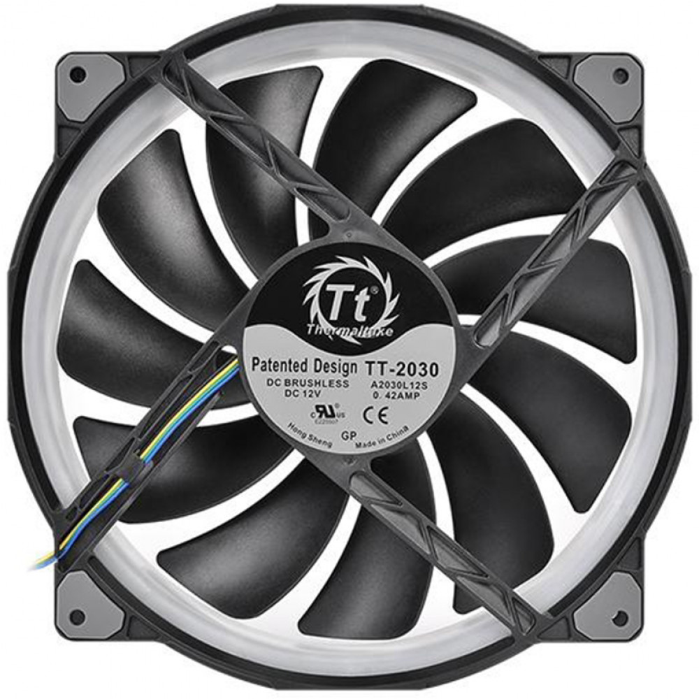 Система охлаждения Thermaltake Riing Plus 20 RGB TT Premium Edition Single Fan Pack CL-F070-PL20SW-A - миниатюра 6