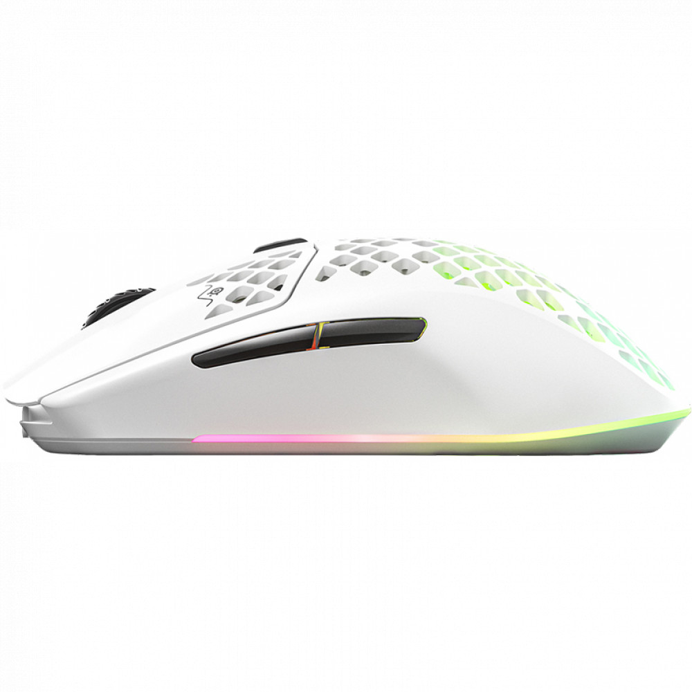 Мышь SteelSeries Aerox 3 Wireless (2022) Snow 62608 Игровые, Беспроводная - миниатюра 4