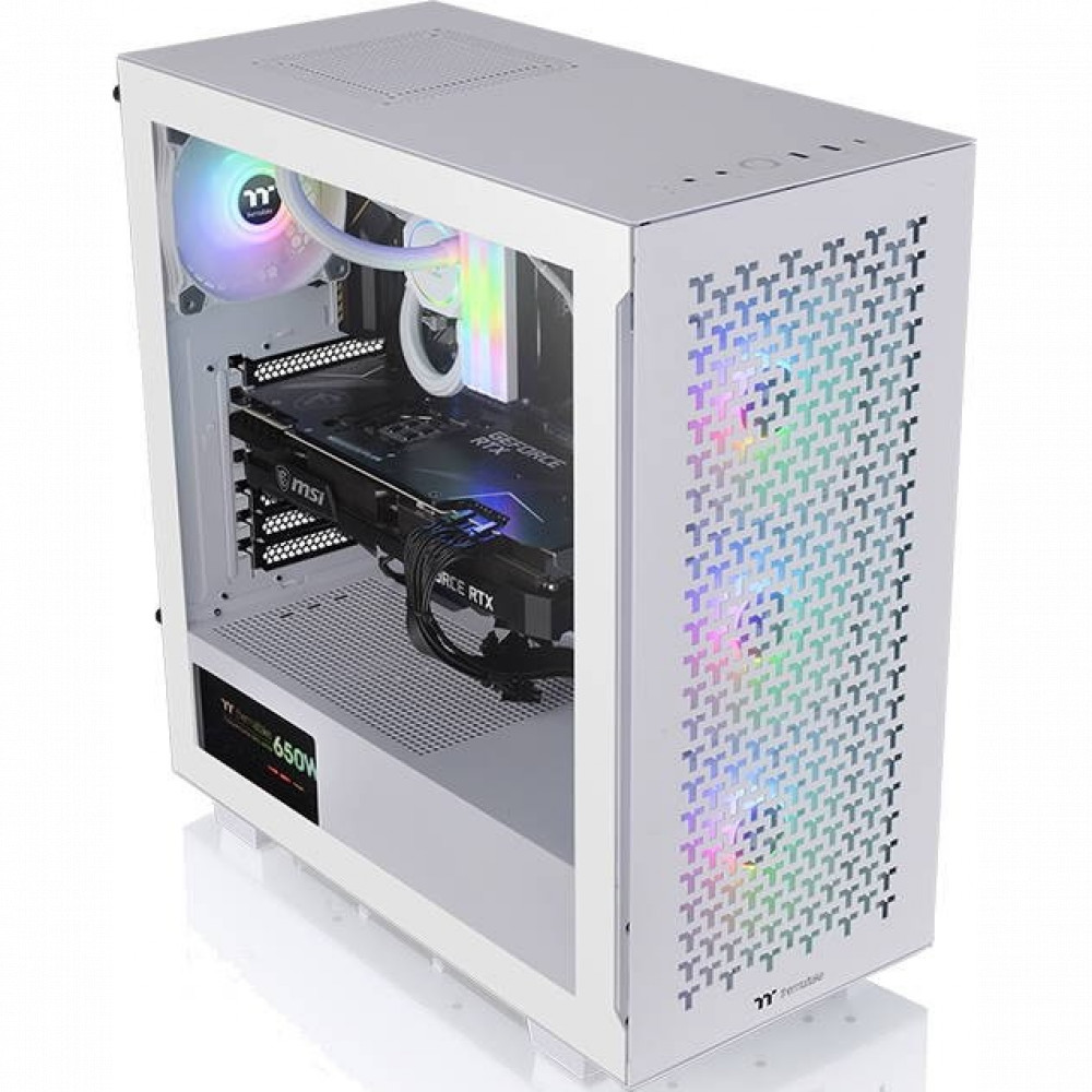 Корпус Thermaltake V350 TG ARGB Air Snow CA-1S3-00M6WN-03 Mid-Tower - миниатюра 9