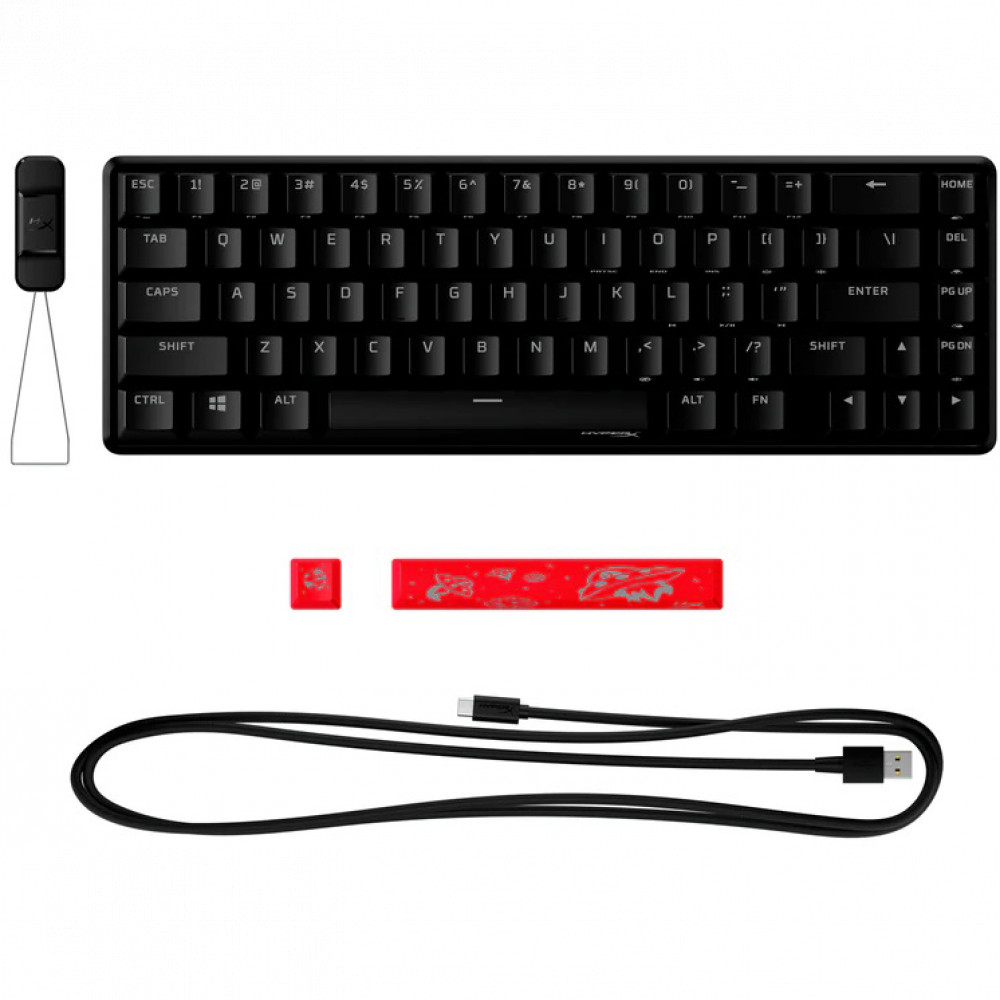 Клавиатура HyperX Alloy Origins 65 4P5D6AX#ACB Проводная, USB - миниатюра 10