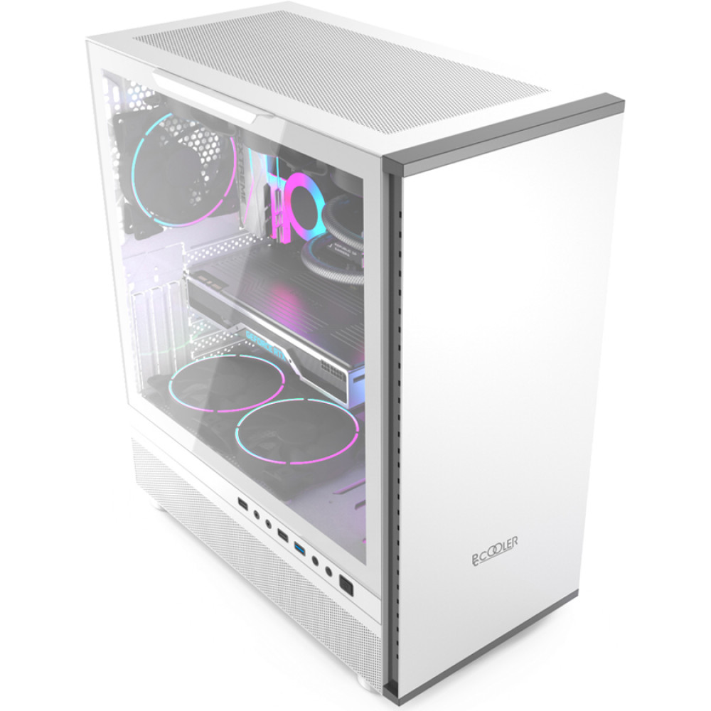 Корпус PCcooler MASTER IE200W White Mid-Tower - миниатюра 8