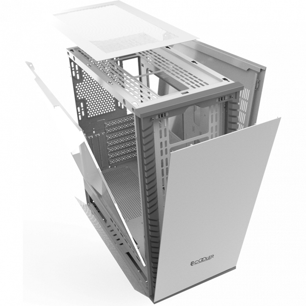 Корпус PCcooler MASTER IE200W White Mid-Tower - миниатюра 12