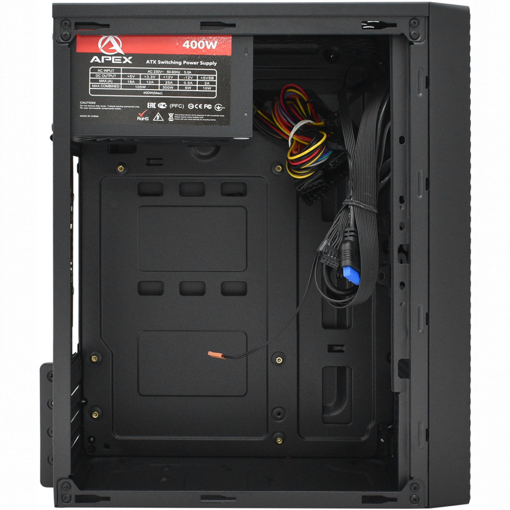 Корпус APEX T04 Black APEX-T04 Mini-Tower - миниатюра 5