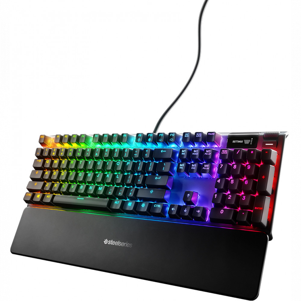 Клавиатура SteelSeries Apex 7 (Blue Switch) 64774 Проводная, USB - миниатюра 4