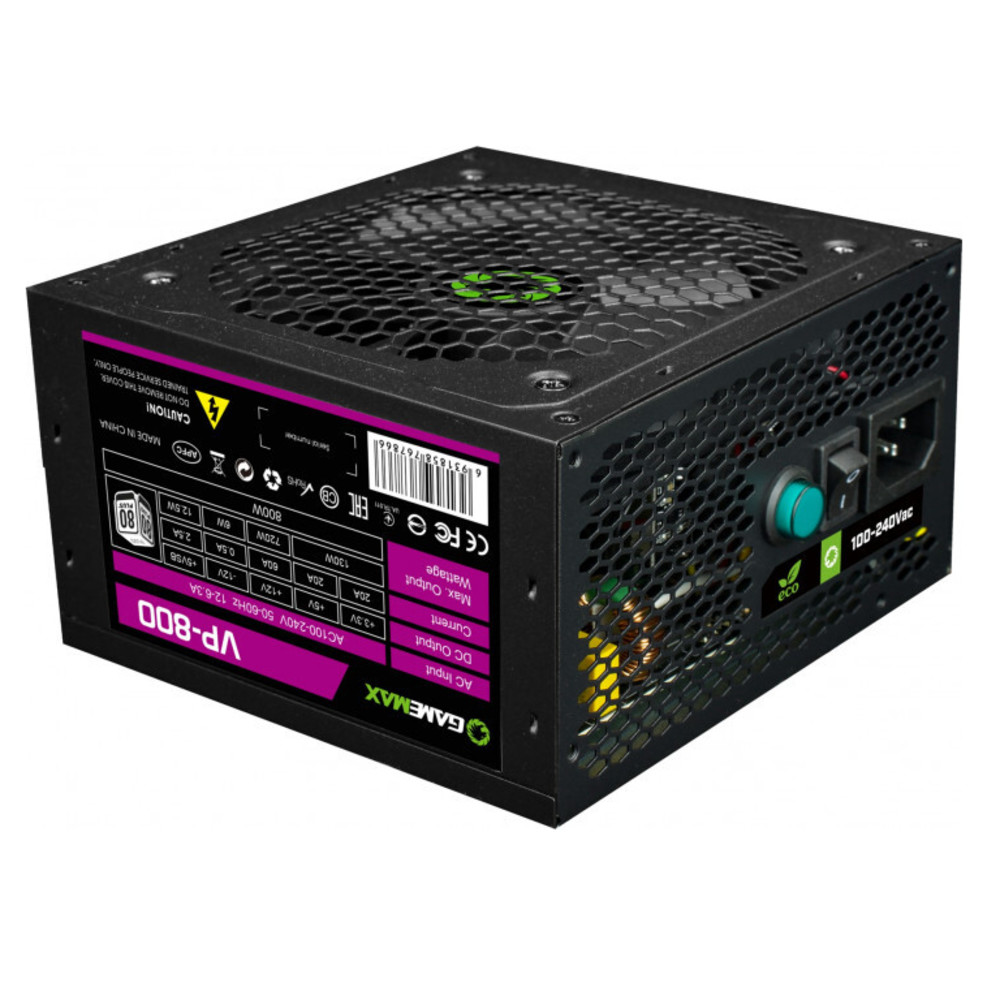 Блок питания GameMax VP-800 v2 800 Вт - миниатюра 4