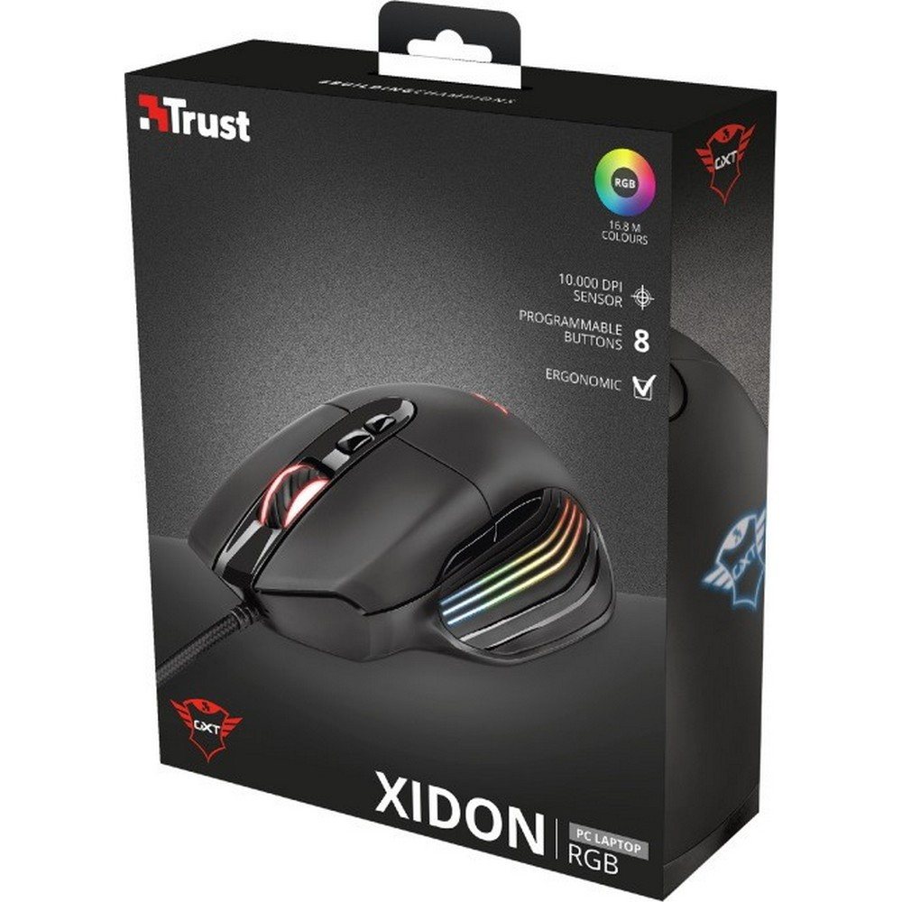 Мышь Trust GXT 940 Xidon 23574 Игровые, Проводная - миниатюра 14