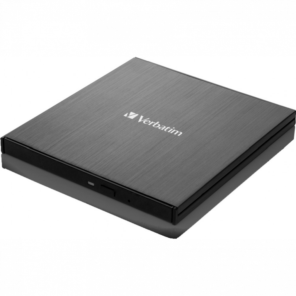 Оптический привод Verbatim Usb-C 3,2 Black 43886 - миниатюра 3