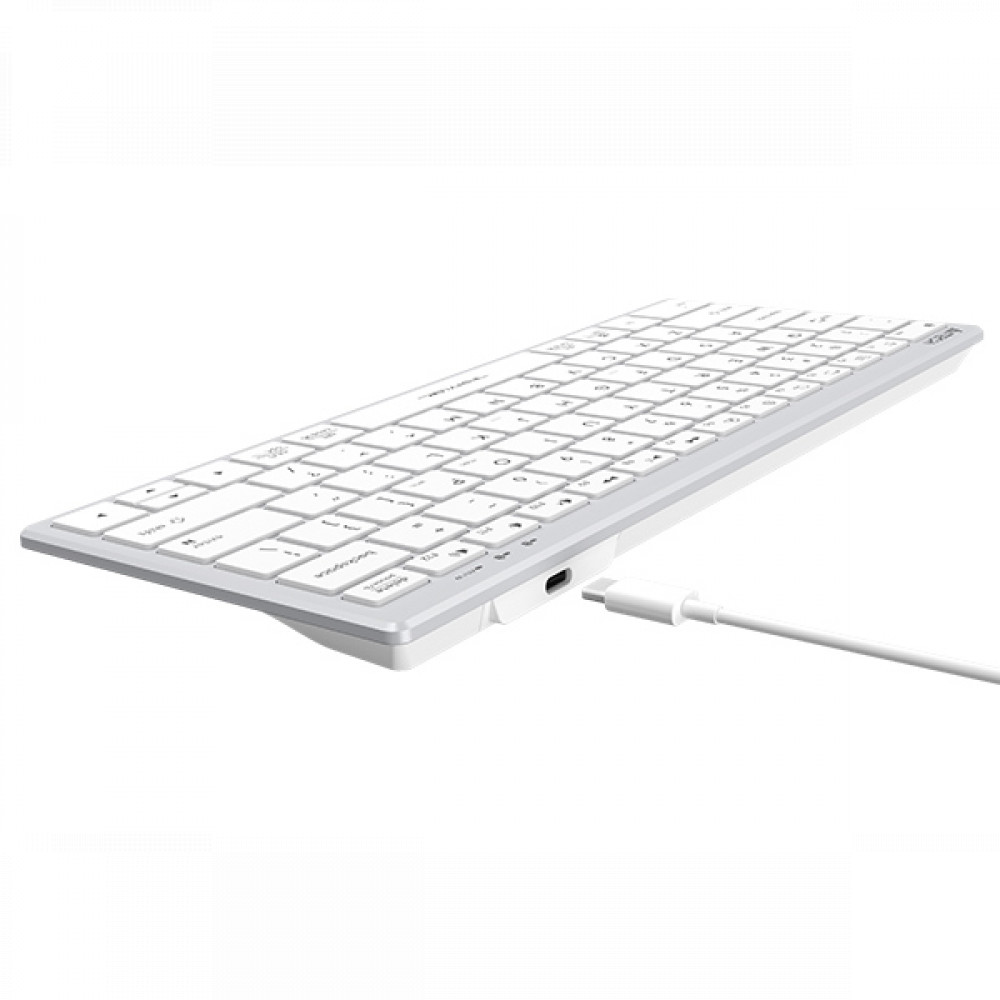 Клавиатура A4Tech Fstyler FX51 белый Проводная, USB - миниатюра 6