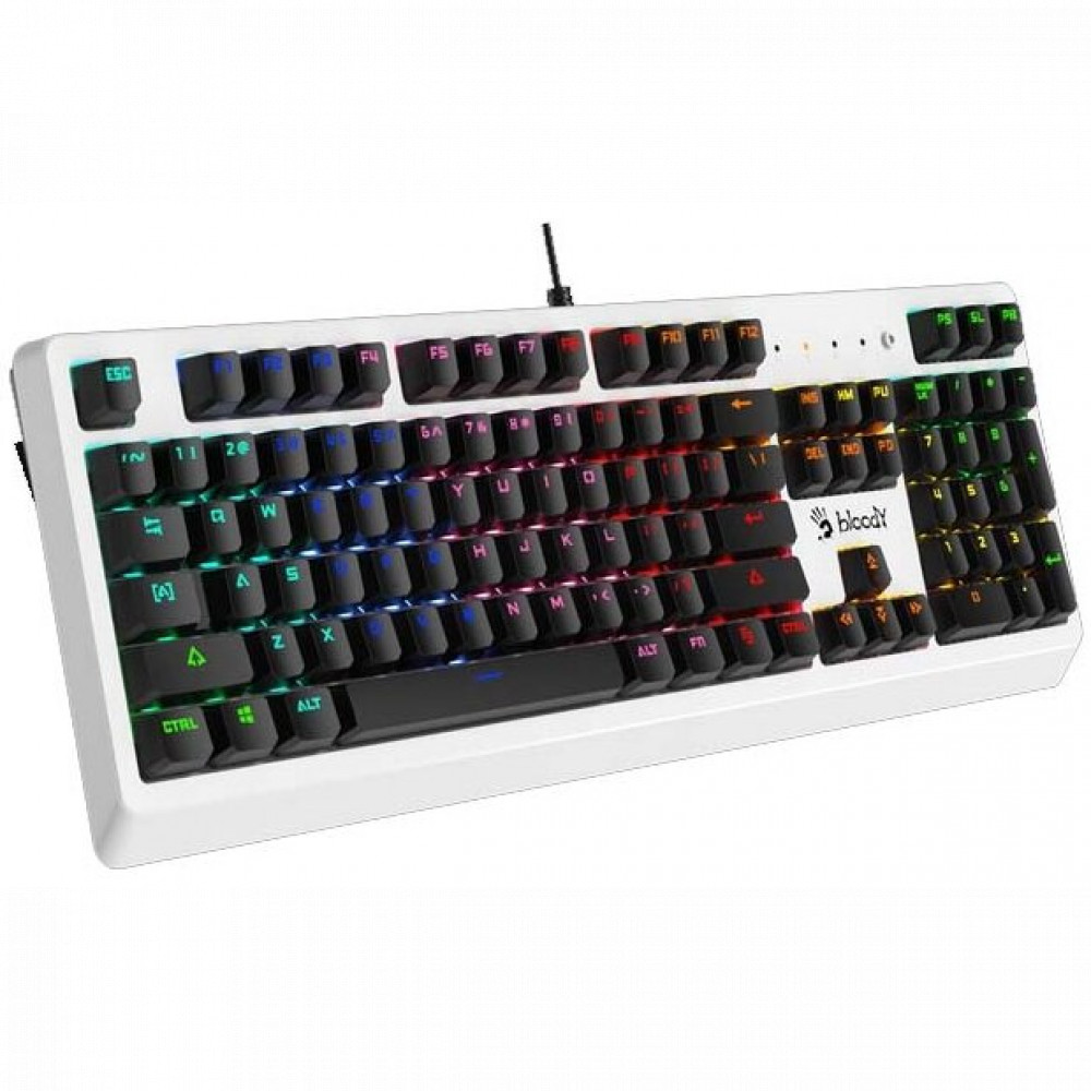 Клавиатура A4Tech Bloody B810RC WHITE RGB Проводная, USB - миниатюра 6