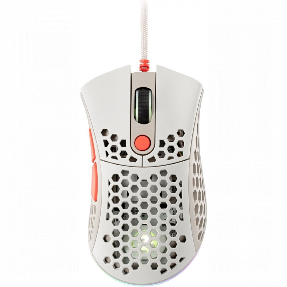 Мышь 2E HyperSpeed Pro RGB Retro White 2E-MGHSPR-WT Игровые, Проводная - миниатюра 4