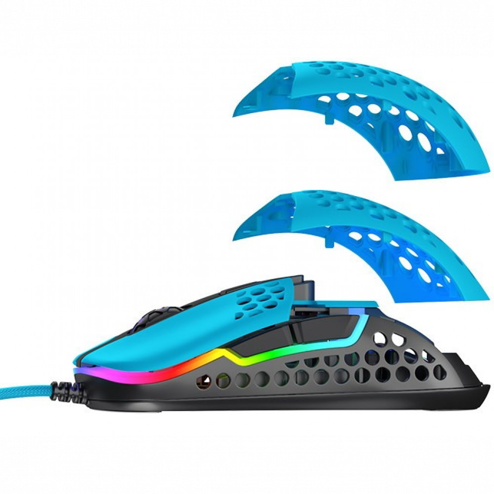 Мышь Xtrfy M42 RGB USB Miami Blue XG-M42-RGB-BLUE Игровые, Проводная - миниатюра 10