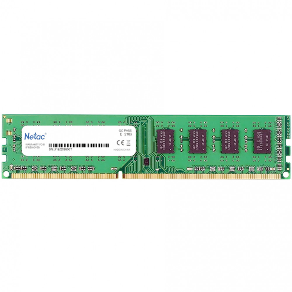 ОЗУ Netac Basic NTBSD3P16SP-08 DIMM, DDR3, 8 Гб, 1600 МГц - миниатюра 2