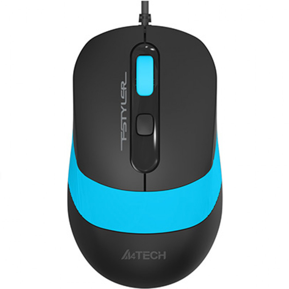 Мышь A4Tech FM10 FM10-BLUE Бюджетные, Проводная - миниатюра 4