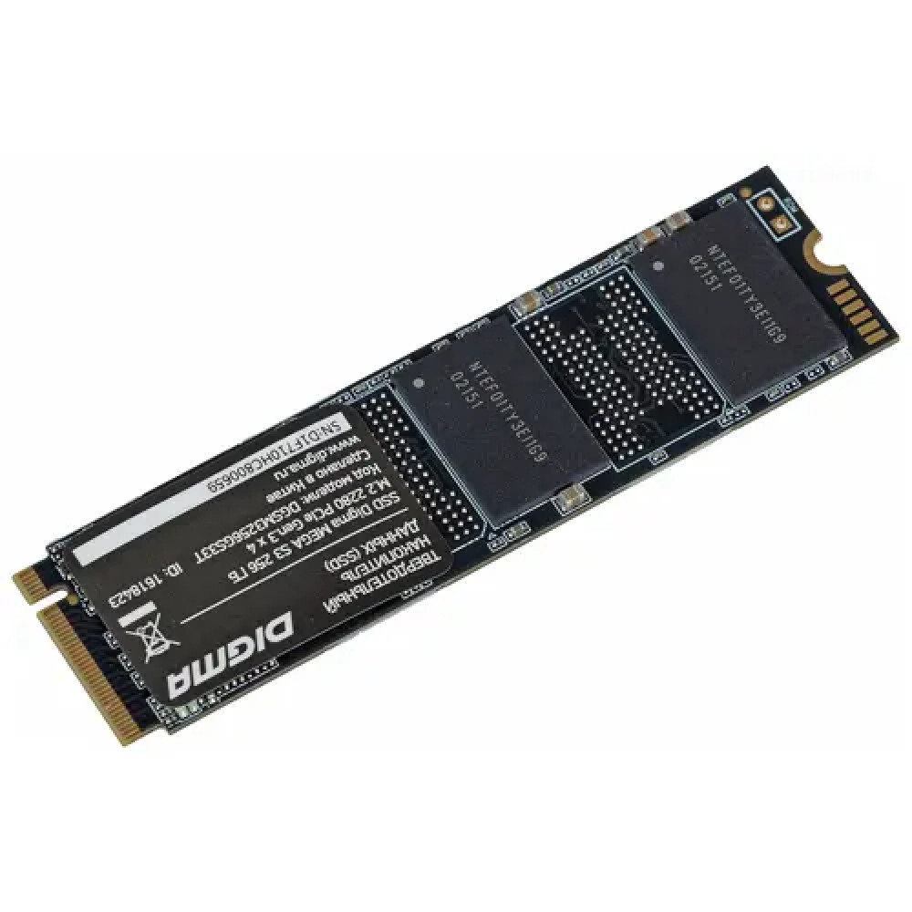 Жесткий диск Digma Mega S3 [DGSM3256GS33T] SSD (твердотельные), 256 ГБ, M.2 - миниатюра 7