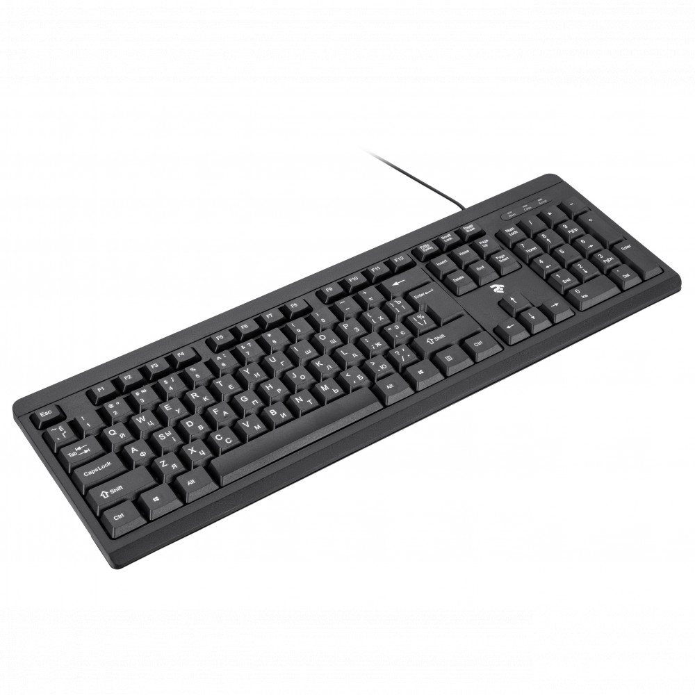 Клавиатура 2E KS108 USB 2E-KS108UB Проводная, USB - миниатюра 3