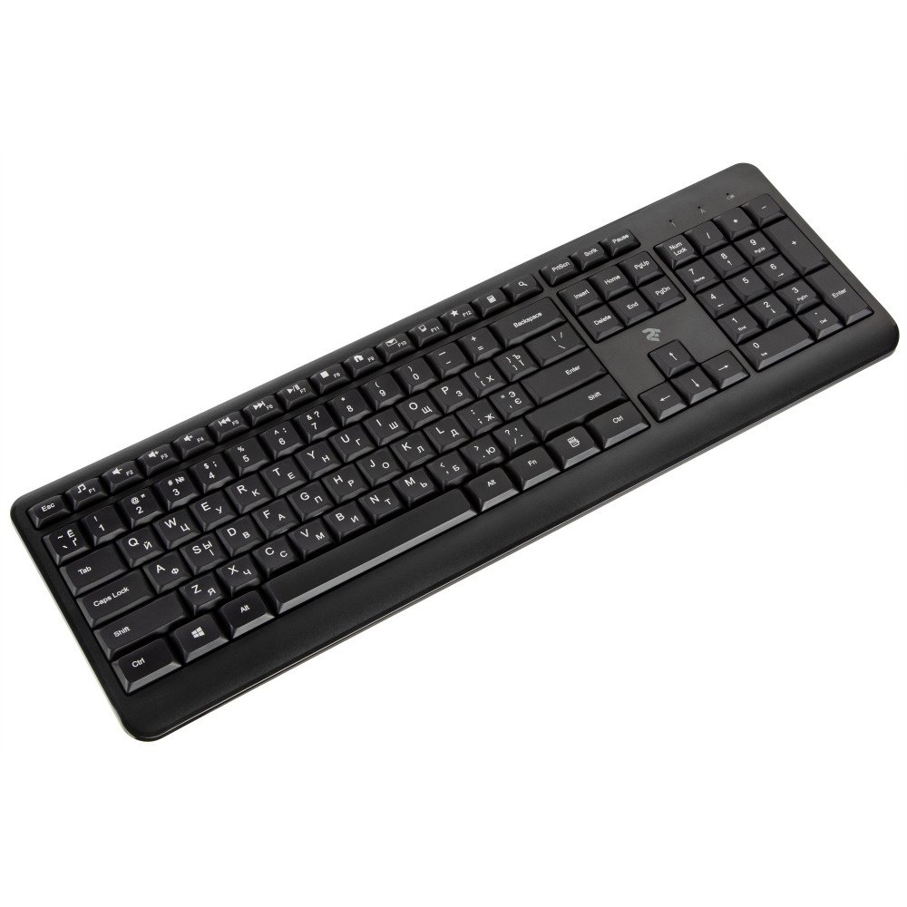 Клавиатура 2E KS220 WL Black 2E-KS220WB Беспроводная, USB - миниатюра 4