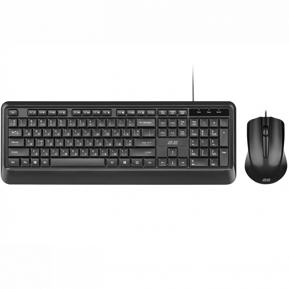 Клавиатура + мышь 2E MK404 USB Black 2E-MK404UB - миниатюра 8