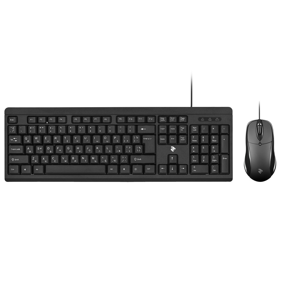 Клавиатура + мышь 2E MK401 USB Black 2E-MK401UB - миниатюра 4