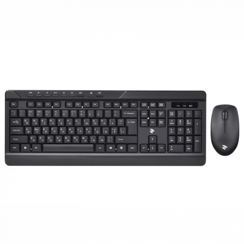 Клавиатура + мышь 2E MK410 WL BLACK 2E-MK410MWB - миниатюра 5