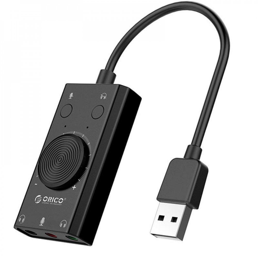 Звуковые карты ORICO SC2-BK-EP - миниатюра 3
