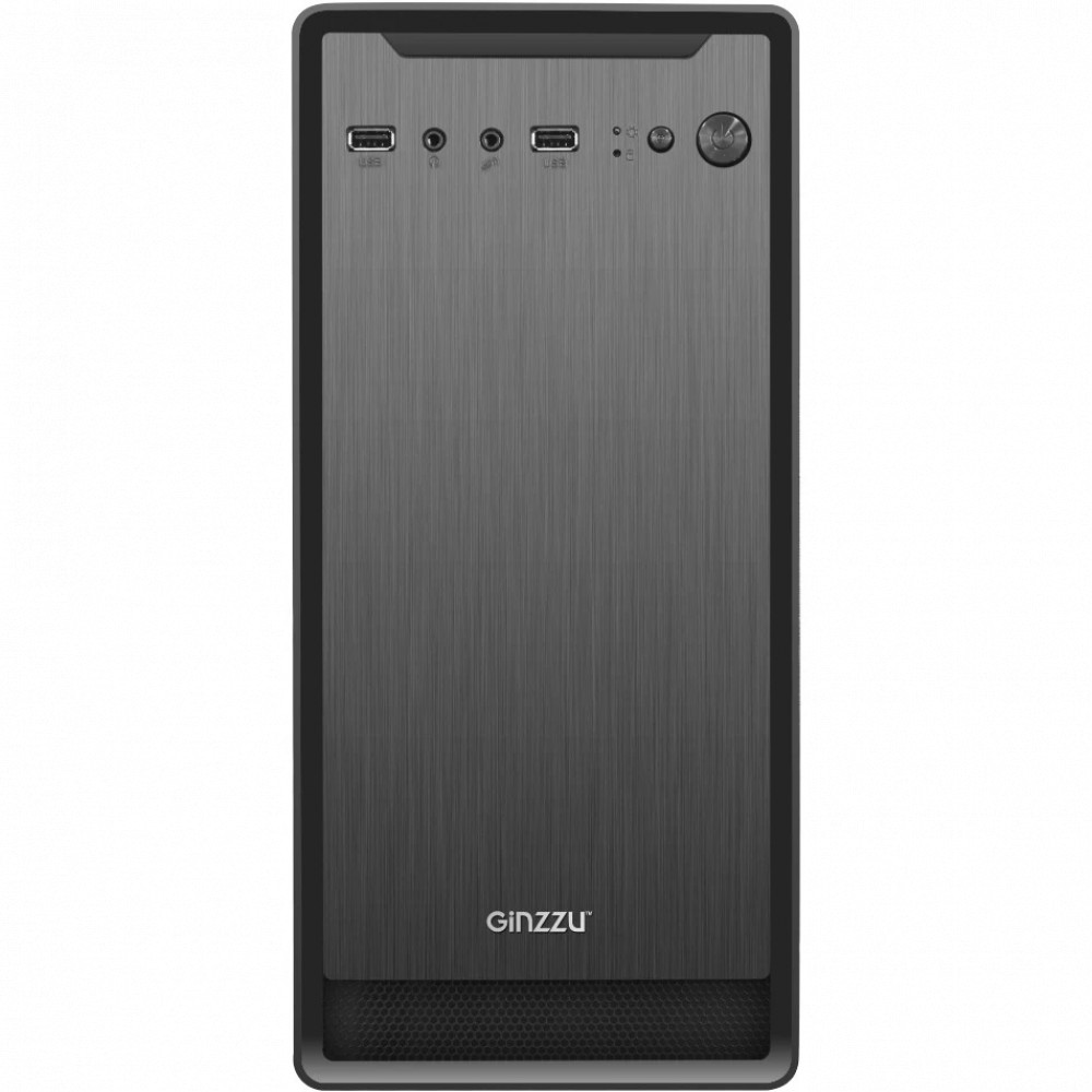 Корпус Ginzzu B180 500W Black Mini-Tower - миниатюра 7