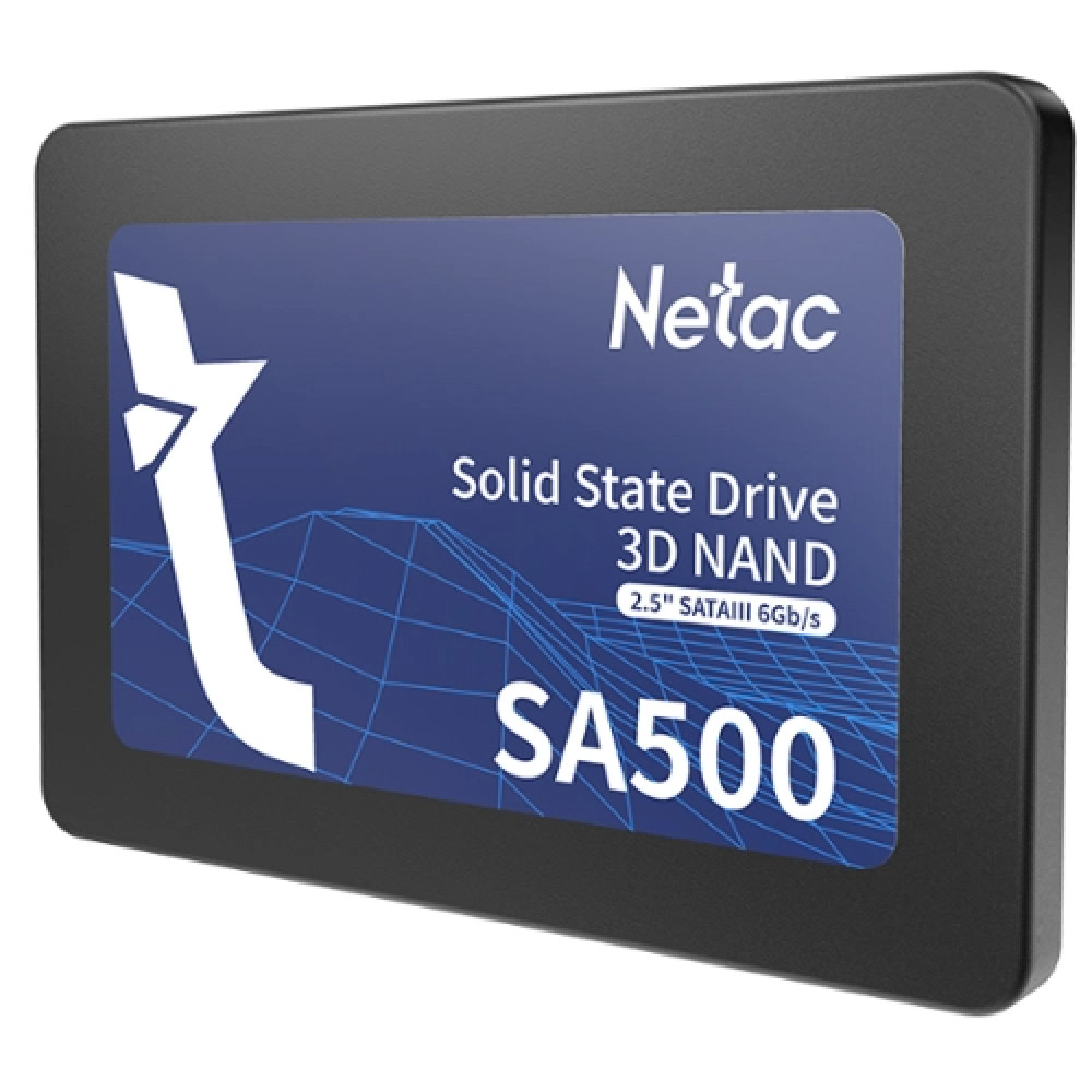 Жесткий диск Netac SA500 [NT01SA500-128-S3X] SSD (твердотельные), 128 ГБ, 2.5 дюйма, SATA - миниатюра 6