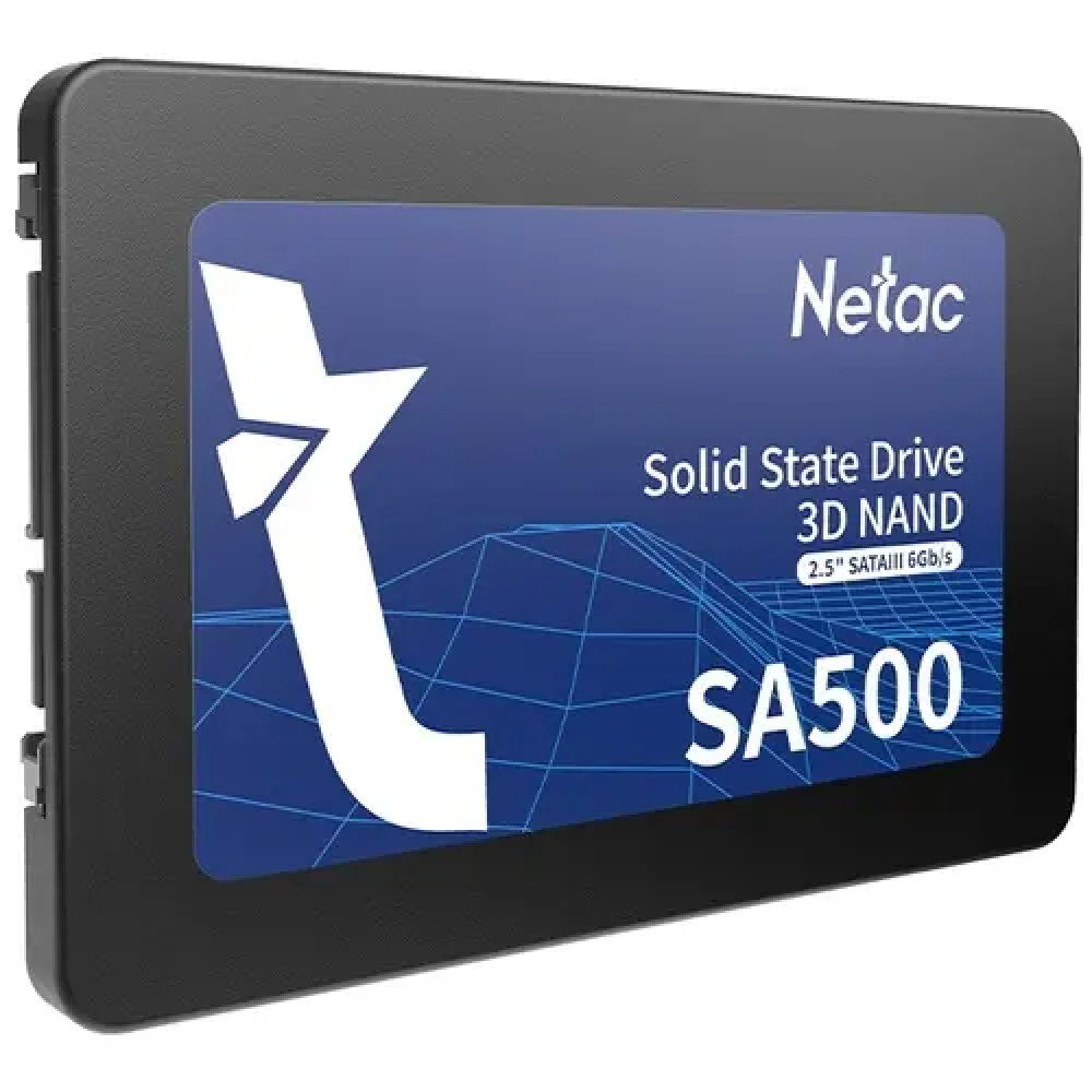 Жесткий диск Netac SA500 [NT01SA500-960-S3X] SSD (твердотельные), 960 ГБ, 2.5 дюйма, SATA - миниатюра 6