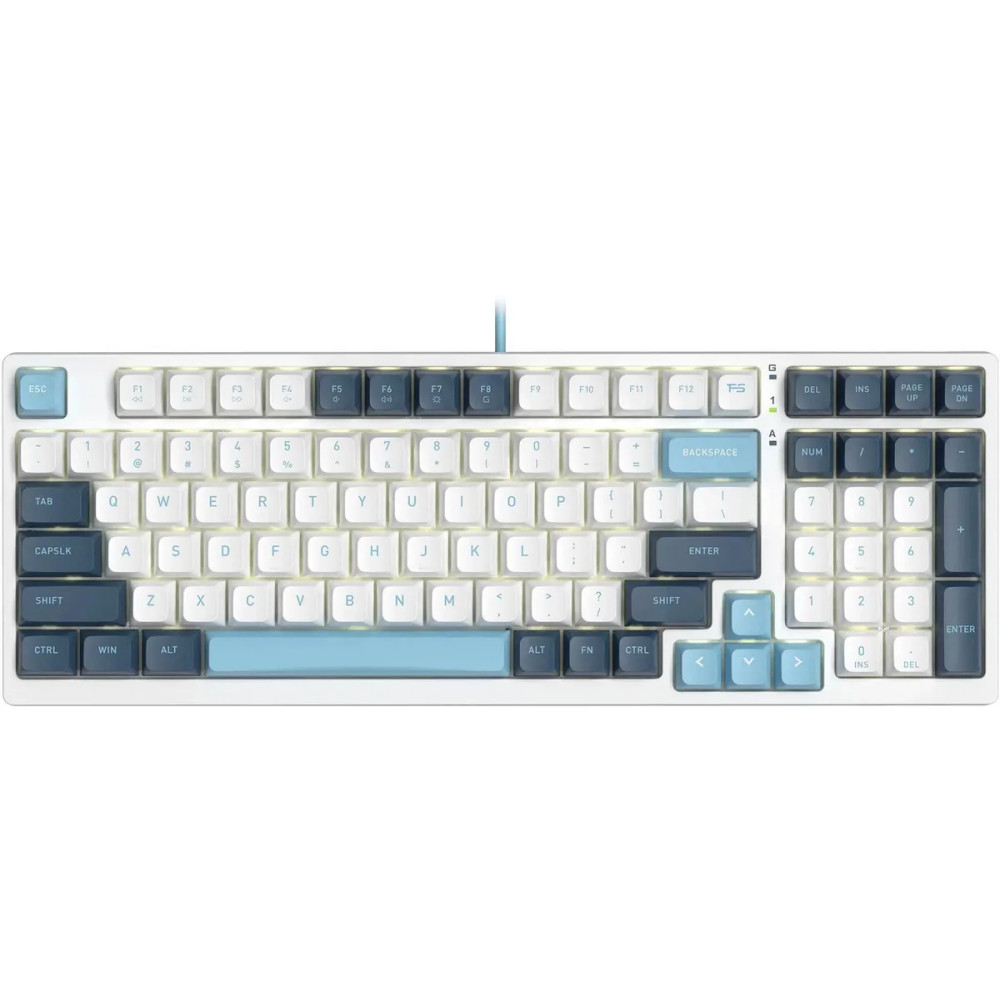 Клавиатура A4Tech FS300 PANDA SNOWBOARDING Проводная, USB - миниатюра 8