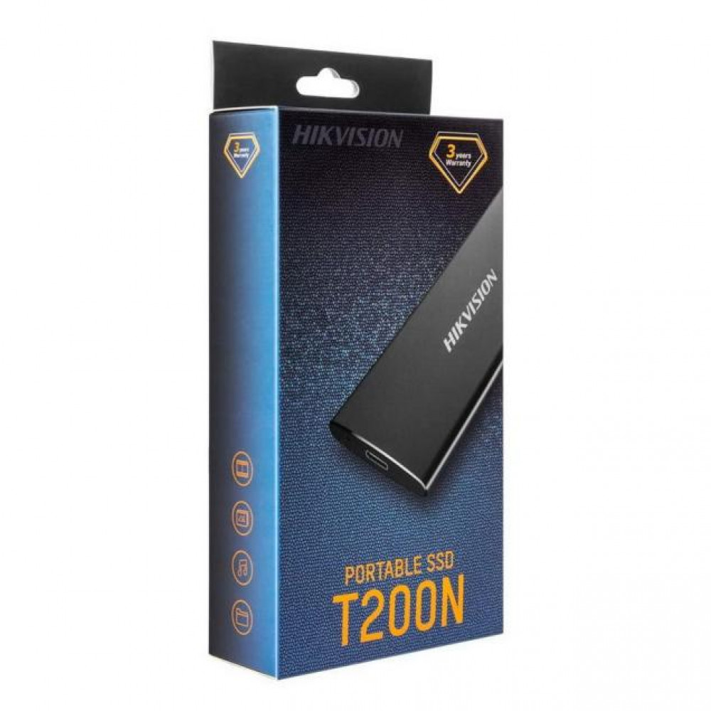 Внешние накопители Hikvision Внешний SSD HS-ESSD-T200N/1024G 1 ТБ - миниатюра 4