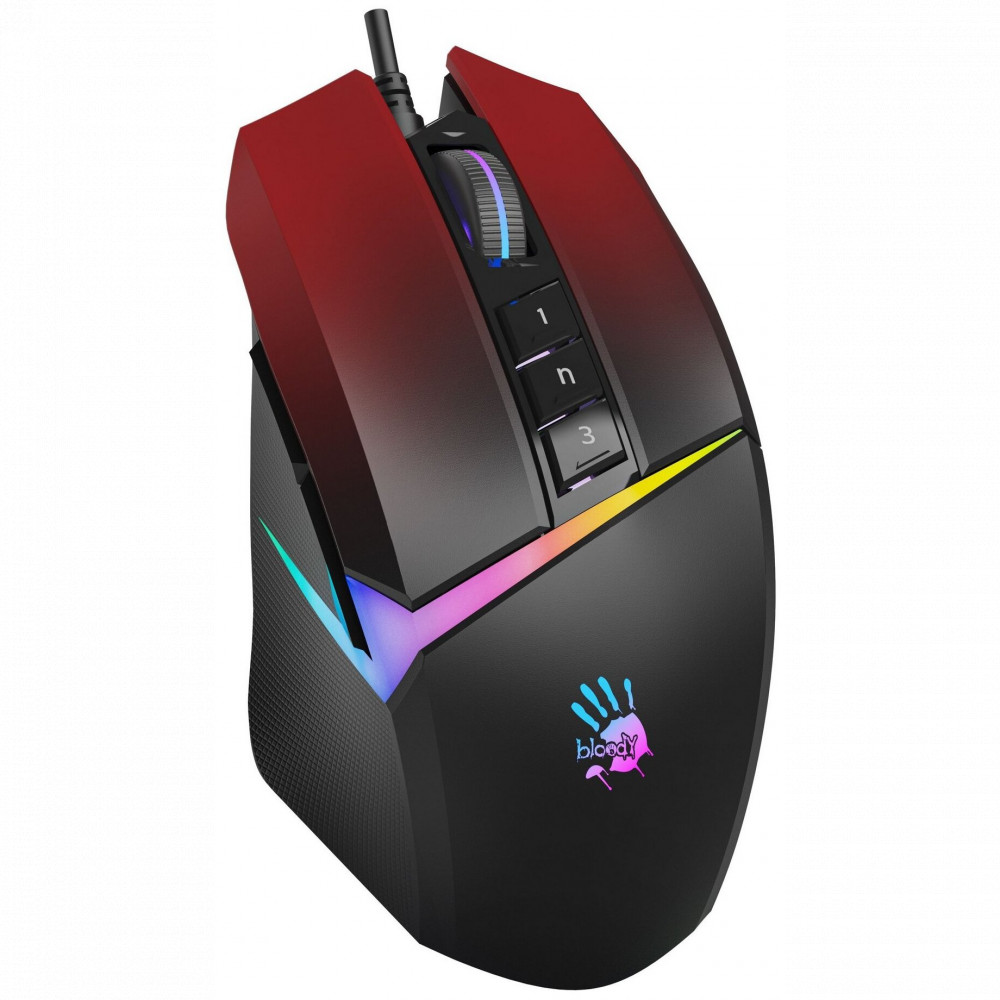 Мышь Bloody W60-Max Red Игровые, Проводная - миниатюра 8