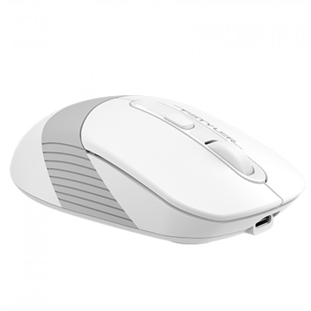 Мышь A4Tech Fstyler FB10CS-Grayish White Бюджетные, Беспроводная - миниатюра 6
