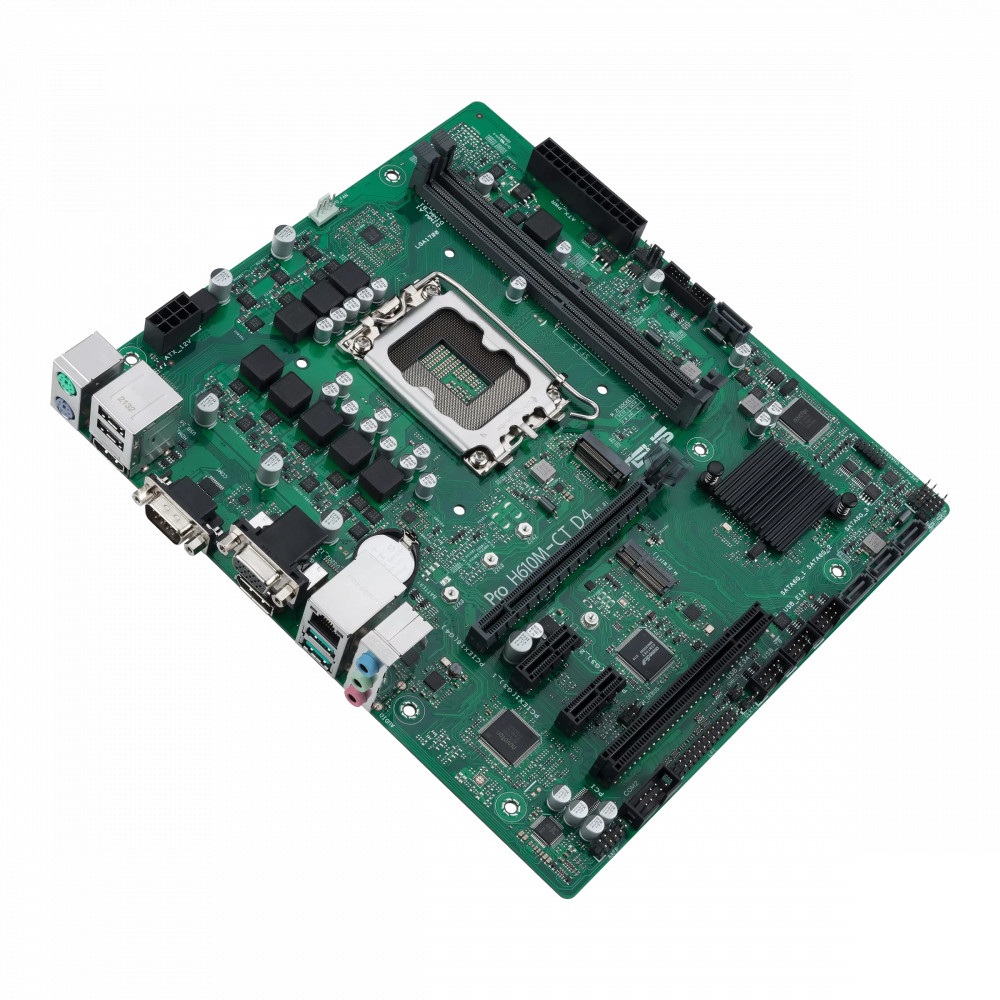 Материнская плата Asus PRO H610M-C D4-CSM Mini-ATX, LGA 1700 - миниатюра 7