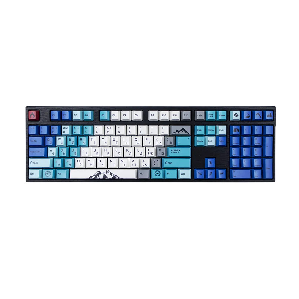 Клавиатура Varmilo Summit R1, VEM108, Varmilo EC V2 Sakura, Wired, Gaming, Black, USB 384243 Проводная, USB - миниатюра 4