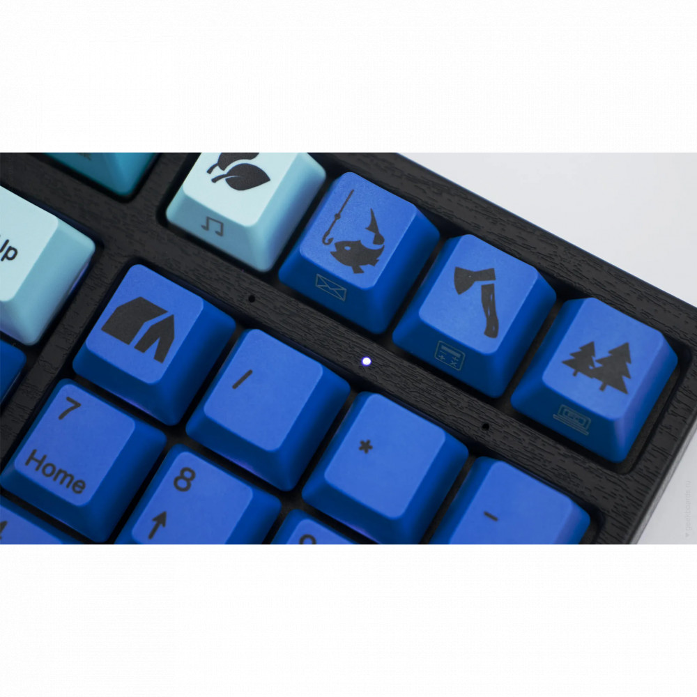 Клавиатура Varmilo Summit R1, VEM108, Varmilo EC V2 Sakura, Wired, Gaming, Black, USB 384243 Проводная, USB - миниатюра 6