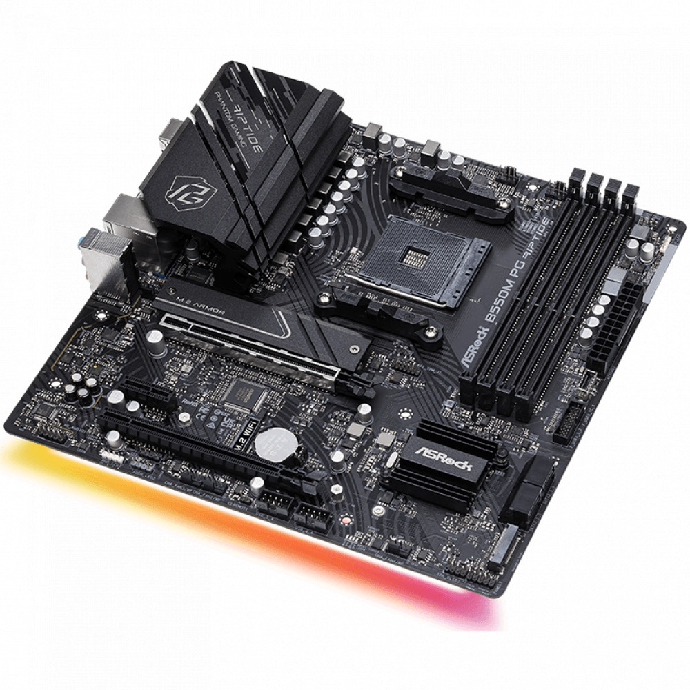 Материнская плата ASRock B550M PG RIPTIDE Micro-ATX, AMD AM4 - миниатюра 7
