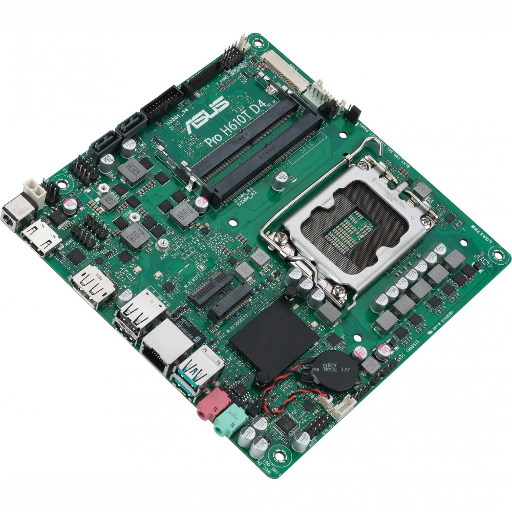 Материнская плата Asus PRO H610T D4-CSM Mini-ATX, LGA 1700 - миниатюра 10