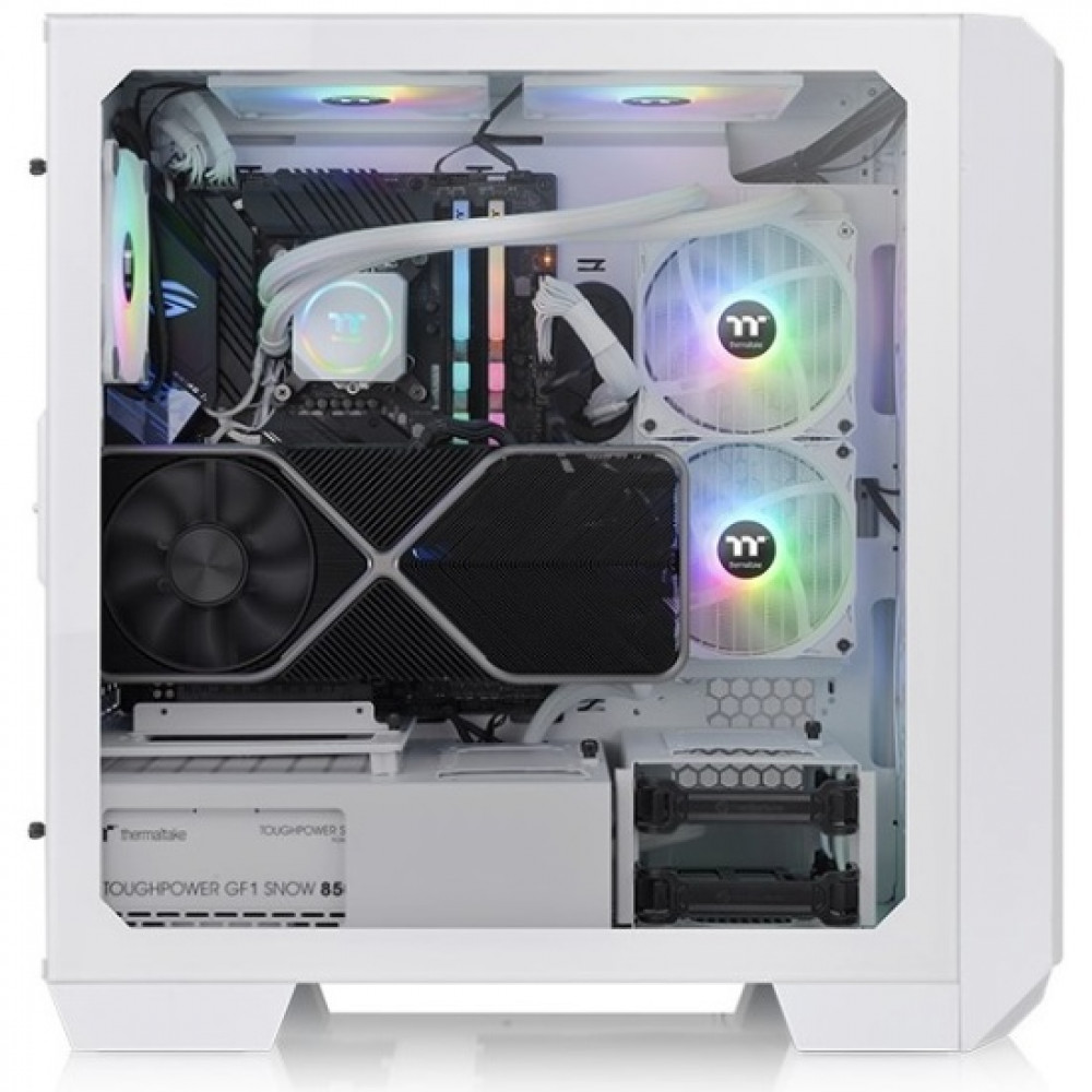 Корпус Thermaltake View 300 MX белый CA-1P6-00M6WN-00 Mid-Tower - миниатюра 6