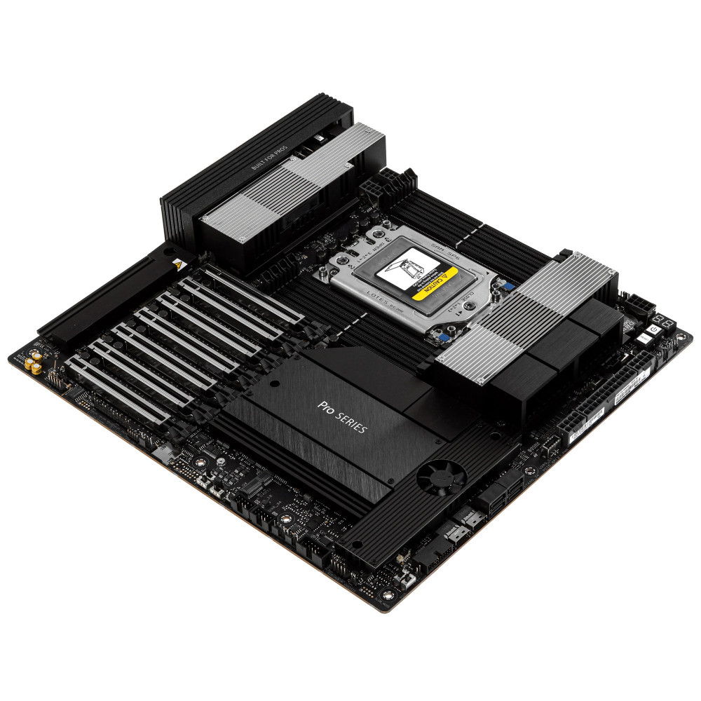 Материнская плата Asus PRO WS WRX90E-SAGE SE SSI EEB, AMD sTR5 - миниатюра 9