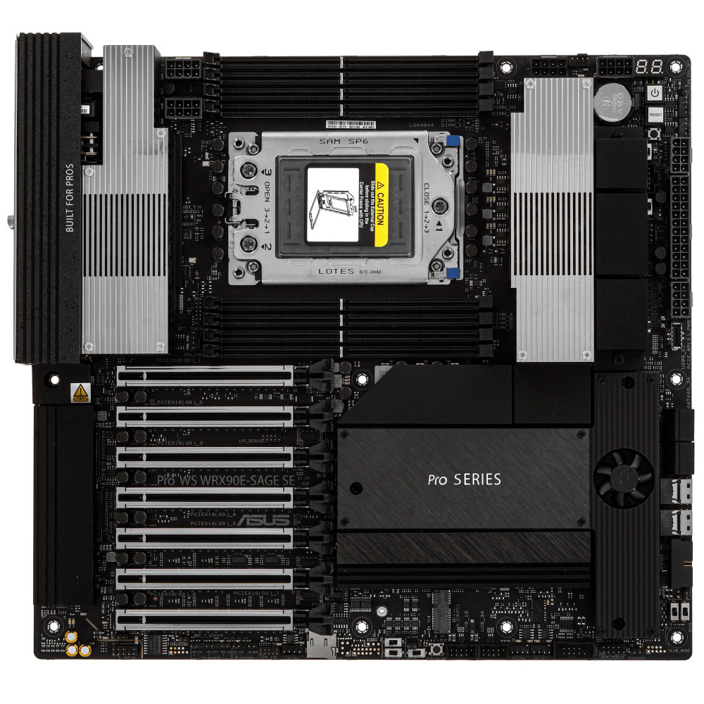 Материнская плата Asus PRO WS WRX90E-SAGE SE SSI EEB, AMD sTR5 - миниатюра 6