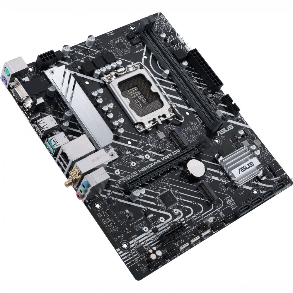 Материнская плата Asus PRIME H610M-A WIFI D4 Micro-ATX, LGA 1700 - миниатюра 9