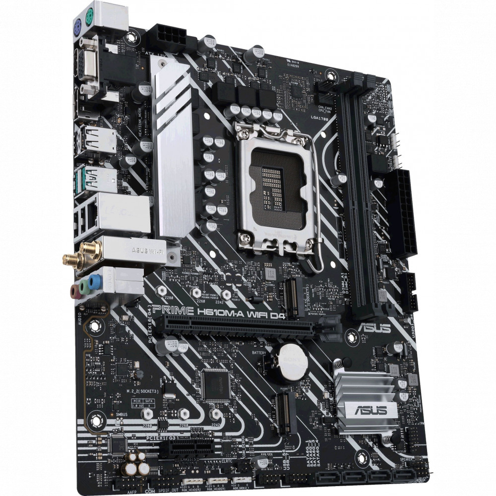 Материнская плата Asus PRIME H610M-A WIFI D4 Micro-ATX, LGA 1700 - миниатюра 8