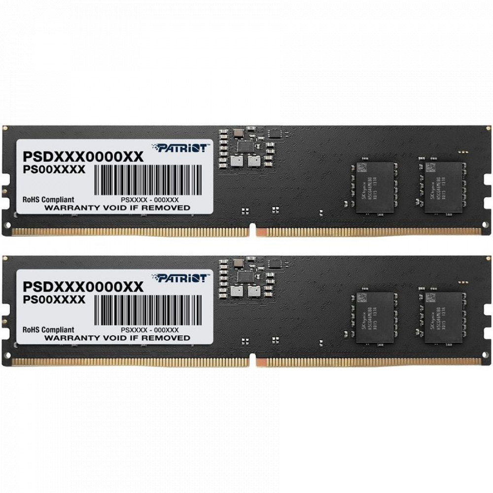 ОЗУ Patriot 2x16Gb PSD532G4800K DIMM, DDR5, 32 Гб (2 х 16 Гб), 4800 МГц - миниатюра 3