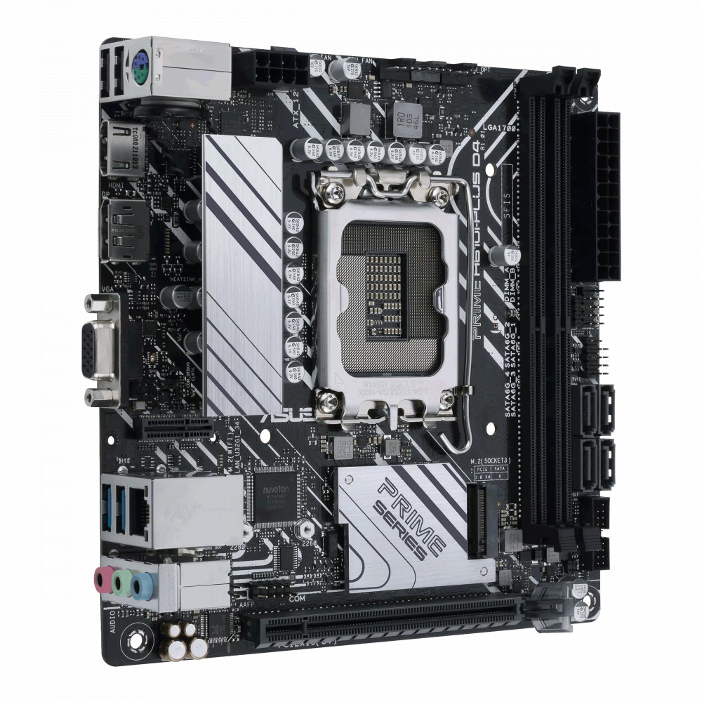 Материнская плата Asus PRIME H610I-PLUS D4-CSM Mini-ITX, LGA 1700 - миниатюра 6